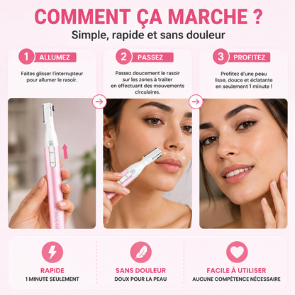 Dermaplaning outils avec kits