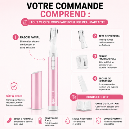 Dermaplaning outils avec kits