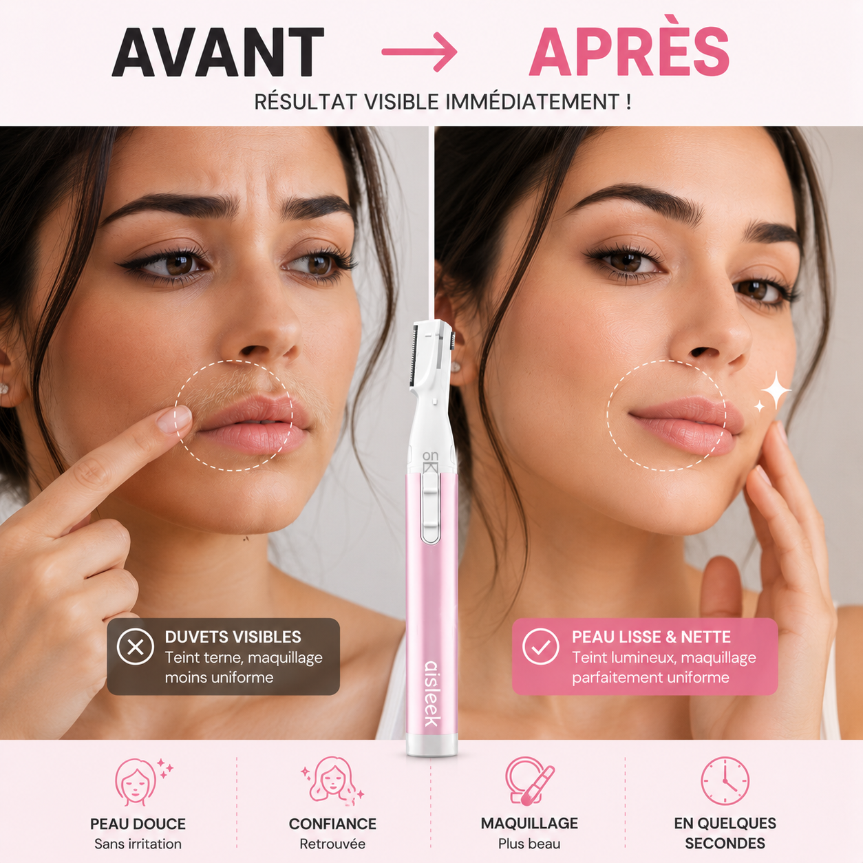 Dermaplaning outils avec kits