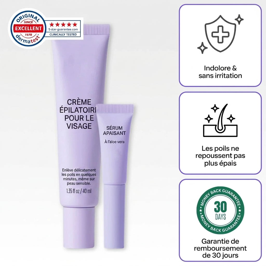 Kit Épilation Visage Douceur