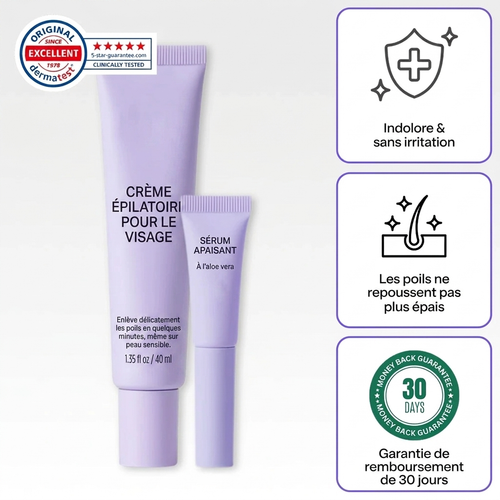 Kit Épilation Visage Douceur