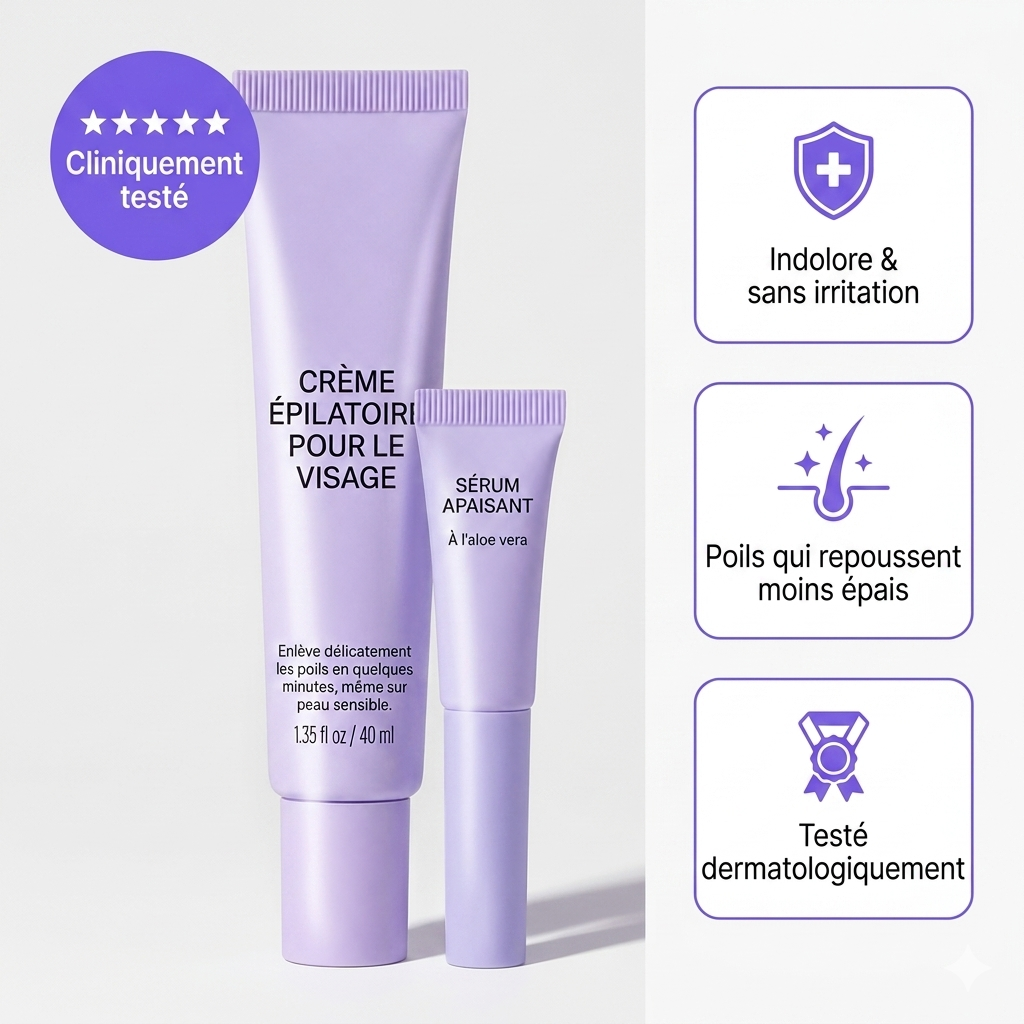 Kit Visage Lisse Sans Douleur