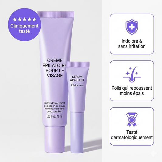 Kit Visage Lisse Sans Douleur