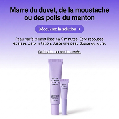 Kit Visage Lisse Sans Douleur
